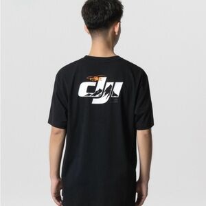 Black DJI Graphic T-Shirt